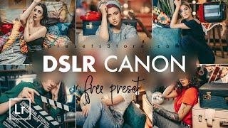 DSLR CANON — Universal Professional Lightroom Preset | Tutorial | DNG | Download Free