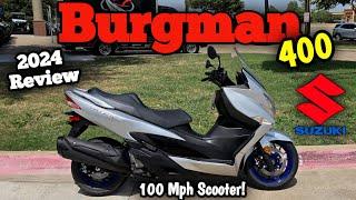 2024 Suzuki Burgman 400 Ride & Review | WHY YOU'LL WANT ONE!!