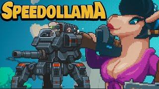 Speedollama - A Fast Platform Shooter Bursting With Quirky Humor And Vibrant Pixelated Carnage