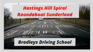 Spiral Roundabouts Sunderland. Hastings Hill. Bradleys Driving School