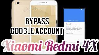 Xiaomi Redmi 4X ( MAG138 ) Bypass REMOVE Google Account