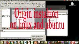 How to install origin on linux Ubuntu