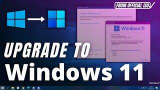 Upgrade Windows 10 to Windows 11 without TPM (Keep files and installed programs)