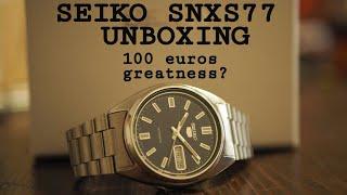 SEIKO 5 SNXS77 UNBOXING: still the best for 100?