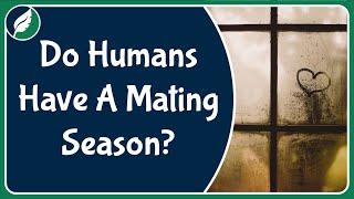 Do humans have a mating "season", and what might affect it?