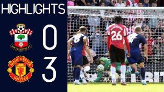 André Onana PENALTY SAVE | Southampton vs Manchester United 0-3 Highlights | Premier League 2024/25