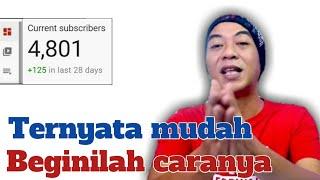 Cara cepat menambah Subscriber Youtube