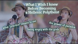 11 Things I Wish I Knew Before Becoming a Hellenic Polytheist