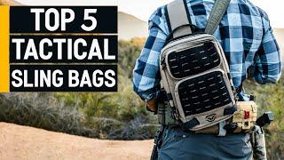 Top 5 Best Tactical Sling Bags 2023 [don’t buy one before watching this]