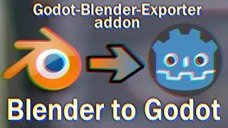 Setup Blender 2.8 to Godot exporter (2019)