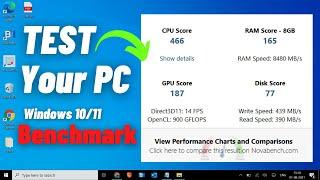 How to Run A Computer Performance Benchmark Test | GPU Stress Test | CPU Test | RAM Speed Test | SSD