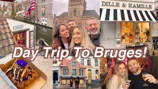 BRUGES VLOG | London to Bruges In A Day! | Things To Do In Bruges, Belgium | European Travel Inspo