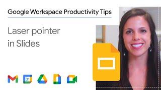 Laser pointer in Google Slides using Google Workspace for business