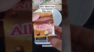 ülker albeni tane tane bakalim 29gr mi haditartalim#ülker#albeni#youtubeshorts#youtube#youtubevideo#