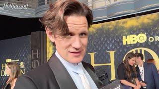 Matt Smith on Not Filming Scenes With Emma D'Arcy in 'House of the Dragon' Season 2