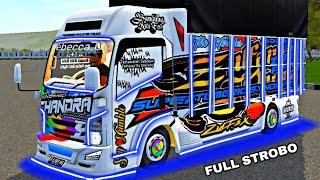 MOD BUSSID TRUCK CANTER FULL STROBO MEDIAFIRE NO PW FULL ANIMASI MOD LAMA VIRAL LAGI DENGAN LIVERY