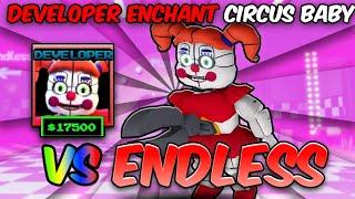 DEVELOPER ENCHANT CIRCUS BABY IS INSANE!!! (Five Nights TD)