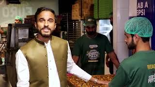 Khan Baba participates in Broadway Pizza 5ft Pizza Challenge-Cash Prize 5 Lacs @broadwaypizza7886