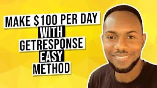 How To Make $100 Per With Getresponse Using Social Media [Step by step Review]