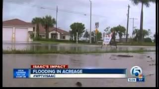 Village of Wellington roads flooded