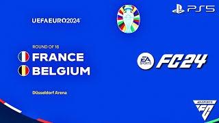 FC 24 - France vs. Belgium - EURO 2024 Round Of 16 Match | PS5™ [4K60]