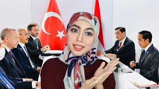 Indonesia & Turkey Presidents Meeting in Rome Italy After G20 Summit