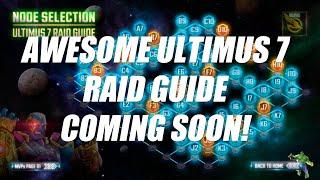 Preview of an Awesome new Ultimus 7 Raid Guide - Marvel Strike Force (MSF)