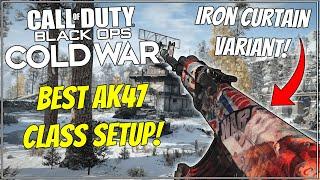 IRON CURTAIN AK47! Best AK47 Class Setup in Black Ops Cold War! Best Starter Class!