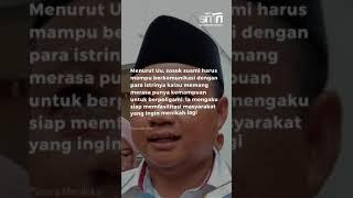 Wagub Jabar Usulkan Poligami Guna Tekan Angka HIV/AIDS | SUARA MERDEKA DAILY