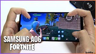 Samsung Galaxy A06 Fortnite Mobile Gaming test | Helio G85