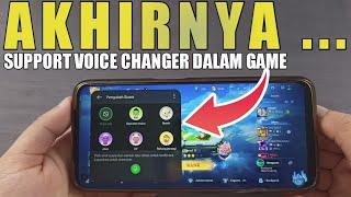 NAH GINI DONG PENGUBAH SUARANYA SUPPORT DALAM GAME !!! REVIEW GAME SPACE VOICE CHANGER VERSI 5.0.0