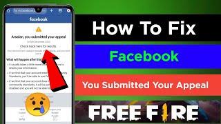 How to solve you submitted an Your appeal facebook problem Check back Here for  Results 2024