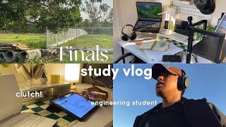 Final Exam Clutch! | Engineering Student Study Vlog, 24hrs Before my Exam