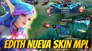 EDITH NUEVA SKIN MPL COMO ESTA EL HEROE MLBB ESP