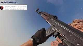 AK-47 ALL MAGS RELOAD | BLACK OPS COLD WAR| 4K UHD