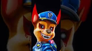 Chase Paw Patrol As Monsters #creepy #shorts #pawpatrol #fyp | @papel nick