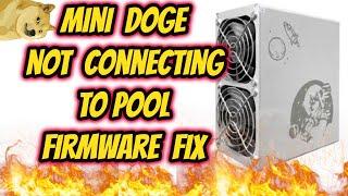 Mini Doge Pool Connection issue Fixed