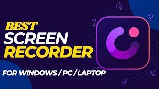 Best Screen Recorder for Windows / PC / Laptop | HOW to Record your Screen