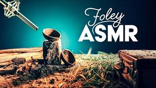 ASMR Foley HORSE STEPS with COCONUTS (No Talking)