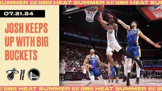 Josh Christopher 23 PTS 2 REB | Miami HEAT vs. Golden State Warriors | July 21, 2024