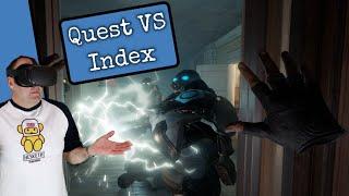 Valve Index vs Oculus Quest + Link - Half Life: Alyx