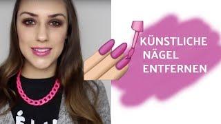 GEL / ACRYLNÄGEL SELBST ENTFERNEN | OHNE FRÄSER || KathisFinest