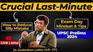 This helped me in my 6 Attempts |  Most Important Advice before UPSC Prelims 2024 |