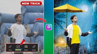 Rain Photo Editing Best Trick | PicsArt Rain Photo Editing | Baarish Photo Editing