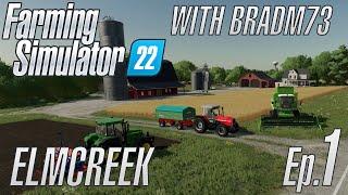 Farming Simulator 22 - Let's Play!!  Episode 1:  Getting Started!!!