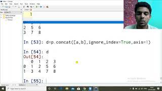 DataFrame - Add Rows, Columns Using concat() | Python Pandas | CS/IP 11/12 | CBSE 2020