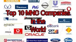 Top 10 MNC Companies in the World