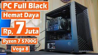 Rakit PC Hemat Daya Dengan Ryzen 7 5700G Gimana Perfoma Gamingnya?