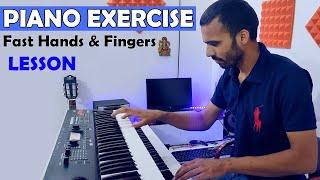 Piano Exercise For Beginners: Fast Fingers Speed Piano Exercise | Dsr Deva Music | Piano Lessons