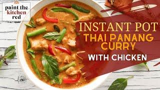 Instant Pot Panang Curry with Chicken